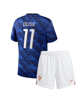 Billige Fotballdrakt Frankrike Michael Olise #11 Replika Hjemmedraktsett Barn VM 2026 Kortermet (med bukser)